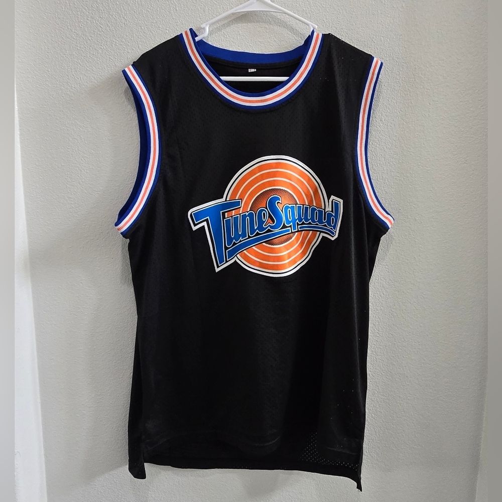 Tune squad D. Duck # 2 sleeveless basketball jersey men's XL